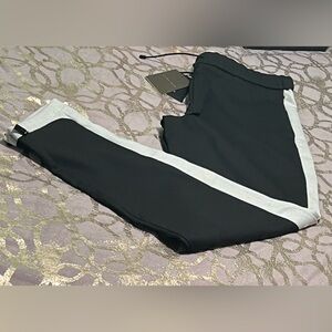 BRAND NEW WITH TAGS - Zara black and white joggers size XL